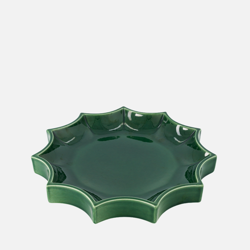 Tasca Dark Green Ceramic Change Tray – Large