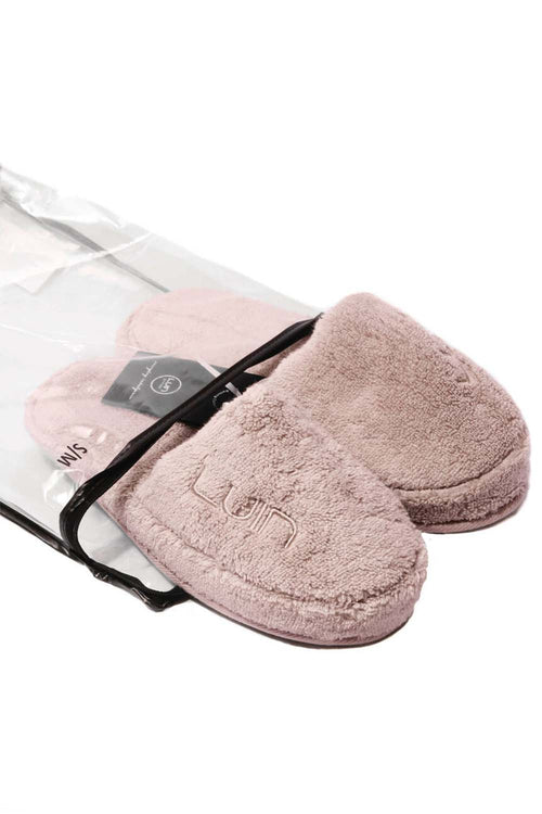 Cosy Bath Slippers S/M (37-40) Dusty Rose