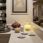 Majestic Nights box with plates (garnet)