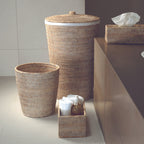 Paper Bin Round – Rattan Light Basket