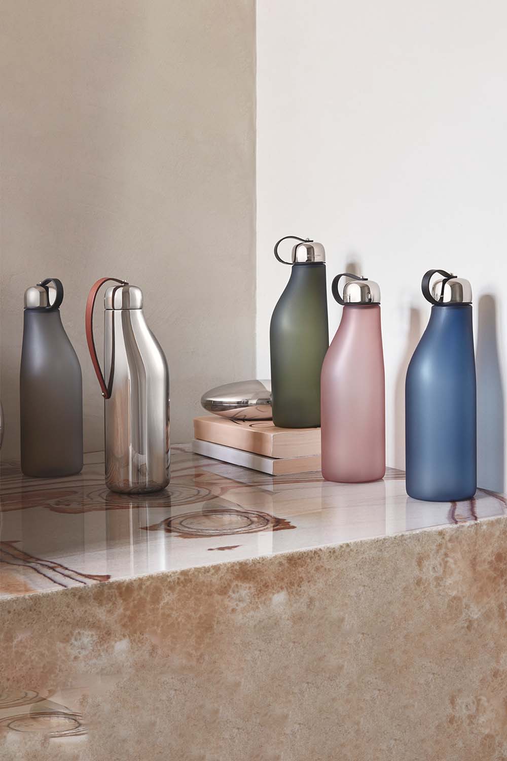Sky Water Bottle, Blue, 500ml