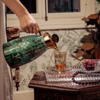 Spiral Rectangular Crystal Tray 30x25cm – Clear