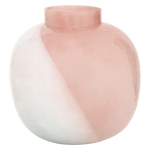 Riva Handmade Glass Vase – Rose Dawn