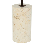 Side Table Macy B – Beige Marble & Metal