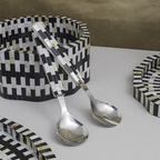 Finlay Inlay Decorative Bowl – Acacia Wood