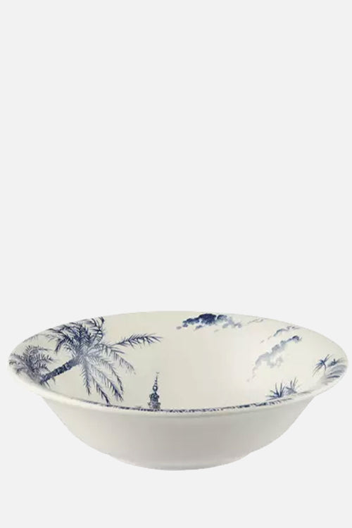 Set of 4 US bowls - Blue mismatched