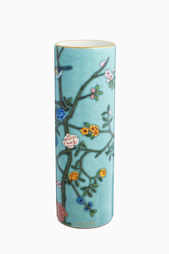 Antique Chinoise Rose Flower Vase – 30cm