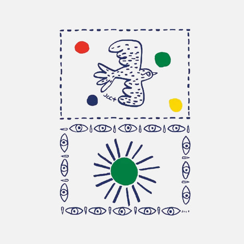 2 Matching Placemats: Bird + Sun - L'Archipel Sentimental