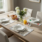 2 Matching Placemats: Bird + Sun - L'Archipel Sentimental