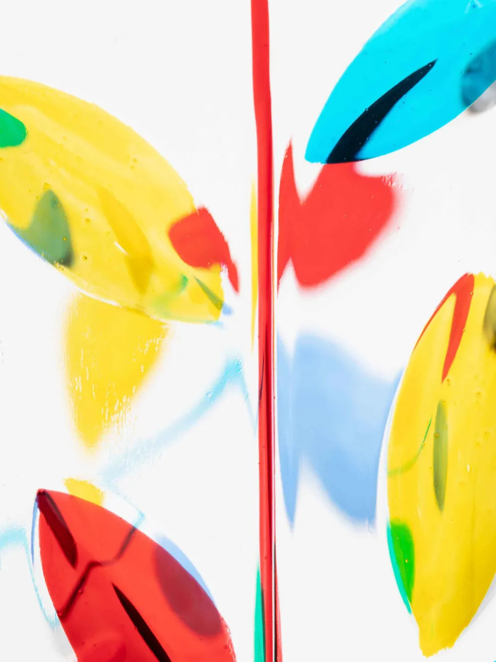 Water Pitcher – Hand-Painted Multicolor, 23cm
