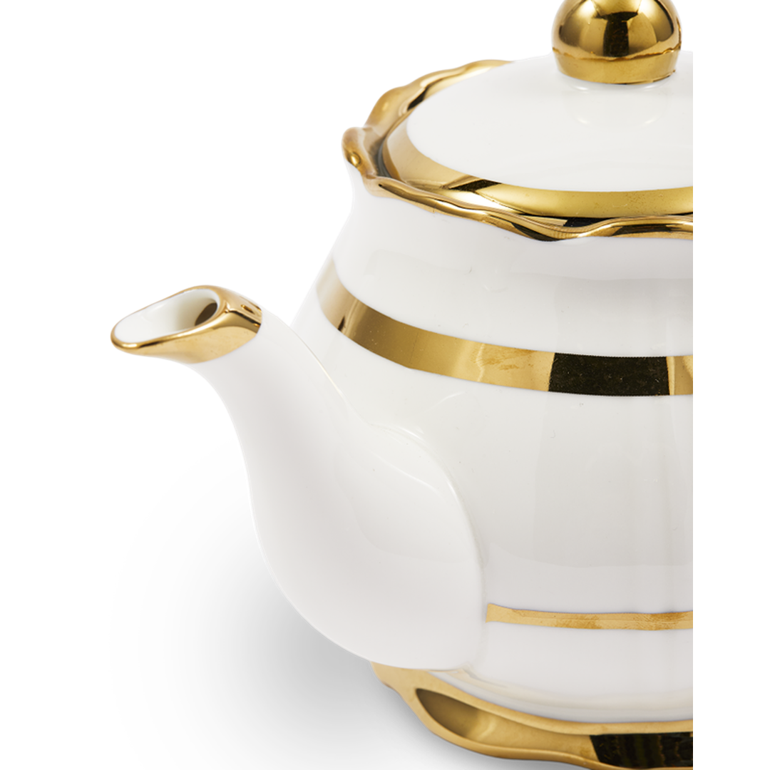 Golden Finds Tea Pot