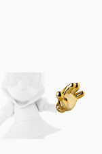 Minnie Welcome Bicolor Small Figurine - White/Gold
