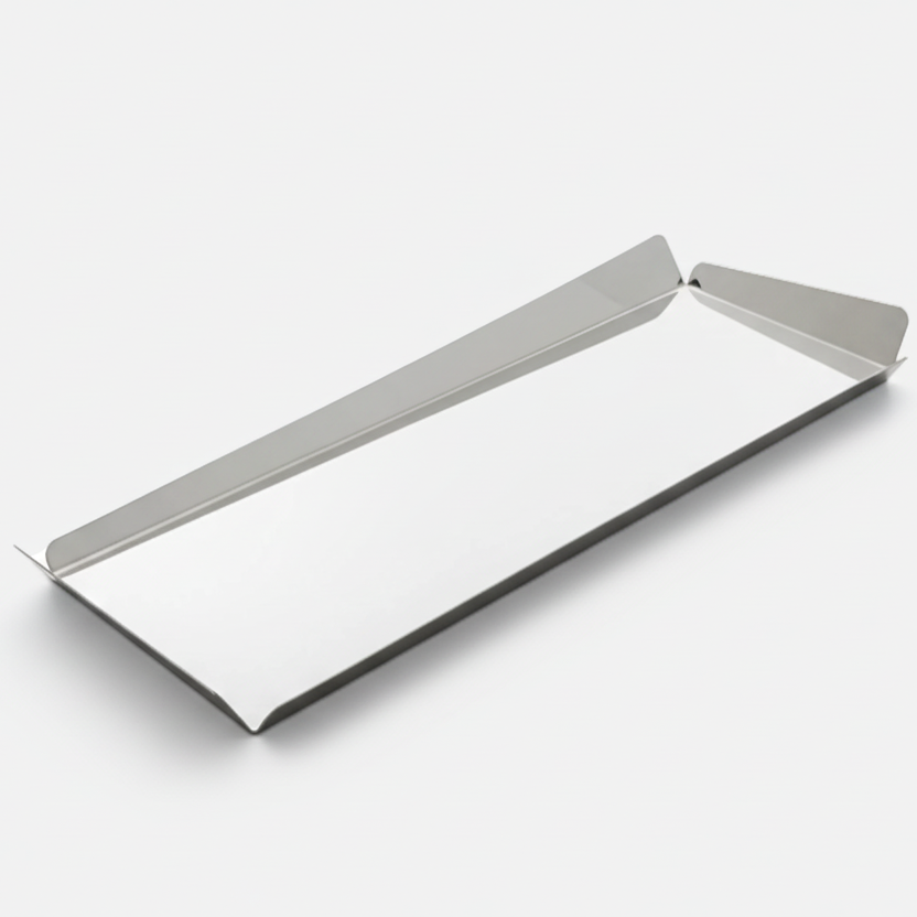 Sommet showplate rect, silver 51Cm