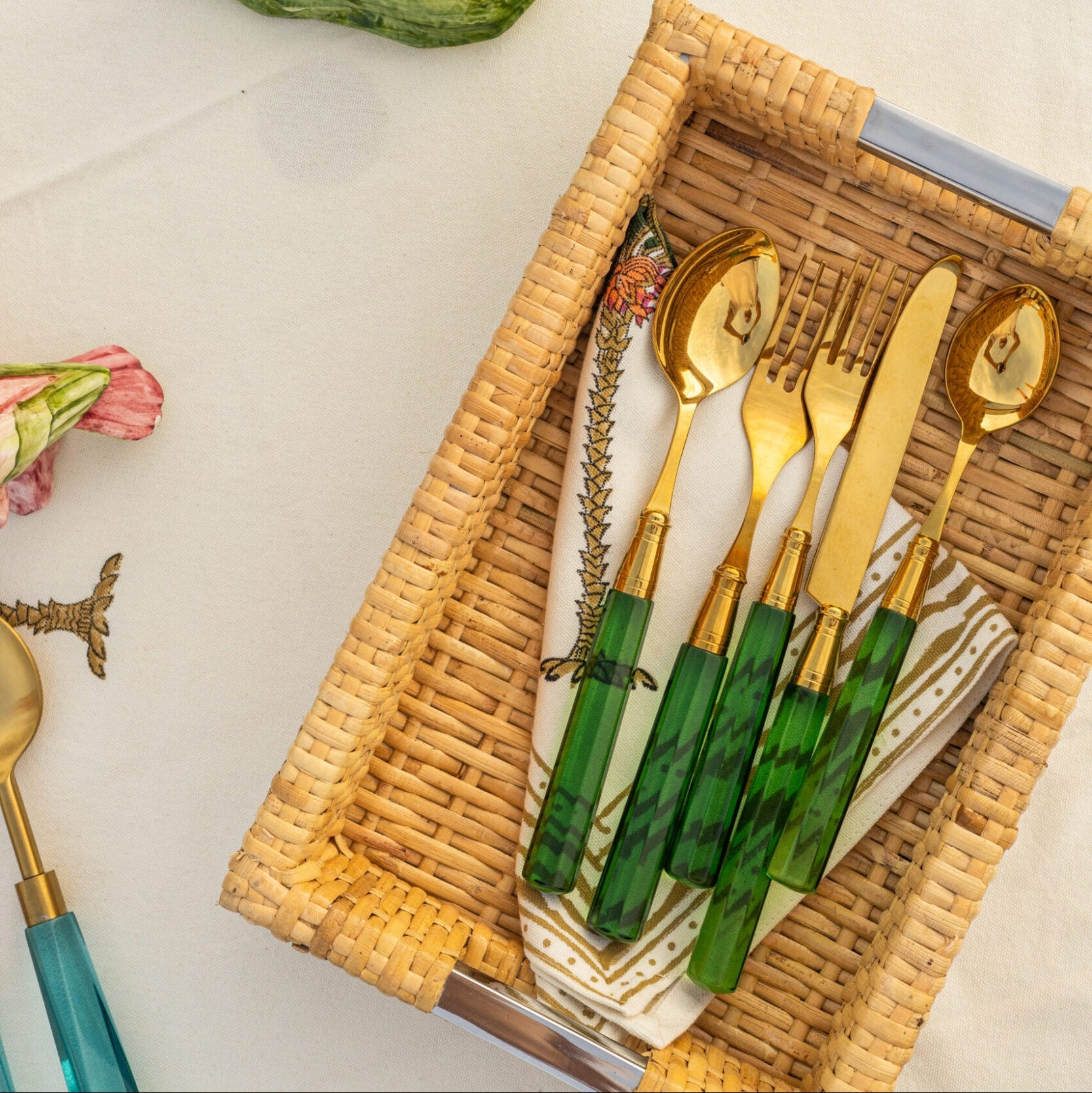 Emerald Cutlery Set - 5 Pieces
