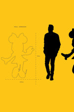 Minnie Welcome Bicolor Small Figurine - White/Gold