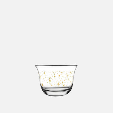 Dimlaj Touch Glimmer Set of 12 Pcs Cawa Cups Gold