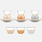 Dimlaj Luminous Set of 18 Pcs Assorted Drinkware Gold - Premium Gift Set from Dimlaj - Just $250! 