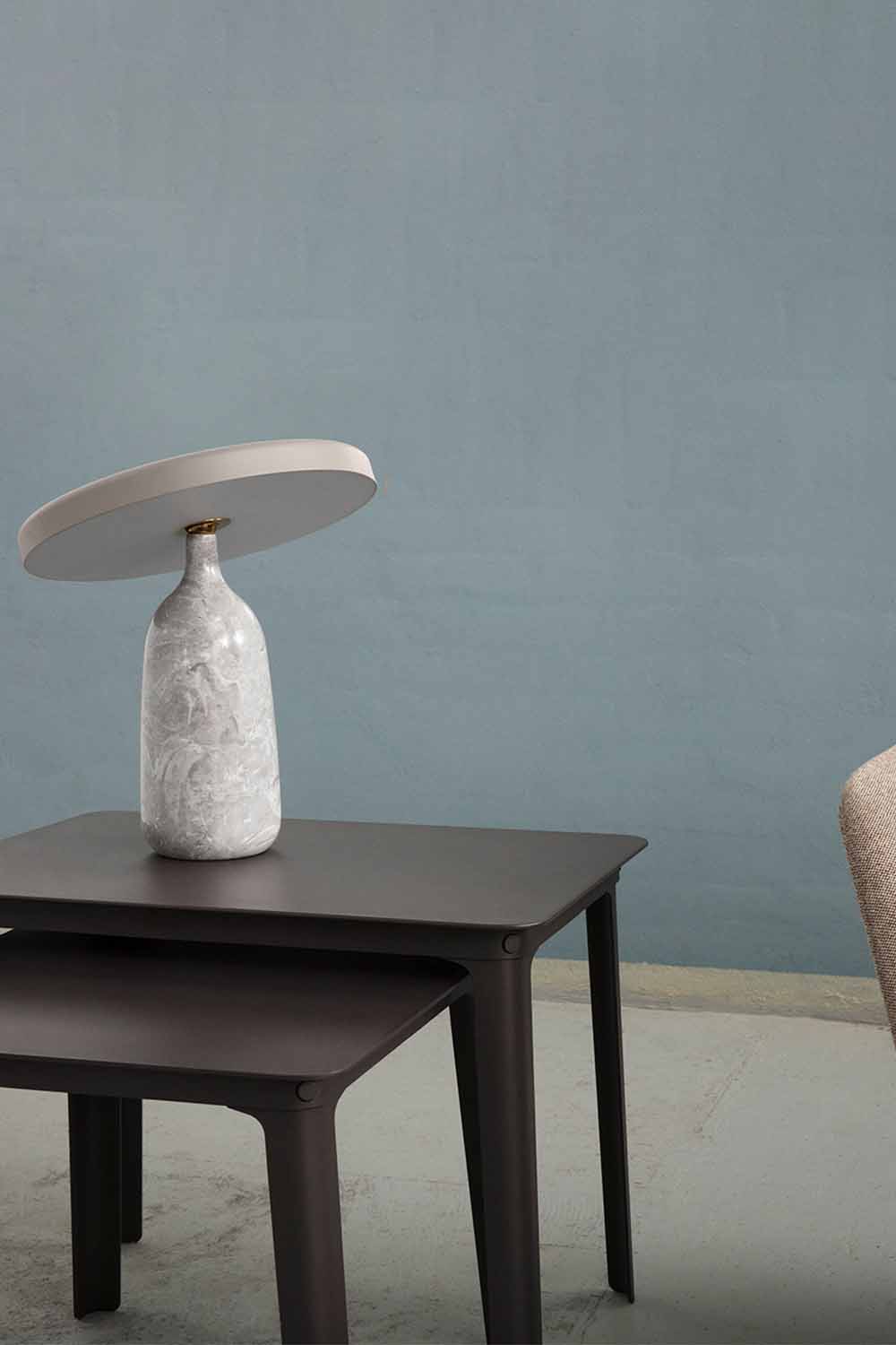 Eddy Table Lamp EU, Grey