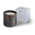 Hand-painted ceramic scented candle Zebre  Stripe -( XL )