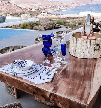 Winston Blue Acrylic Wine Glass
