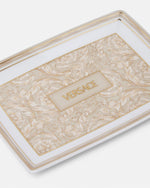 Barocco Beige Platter – Porcelain Rectangular Tray
