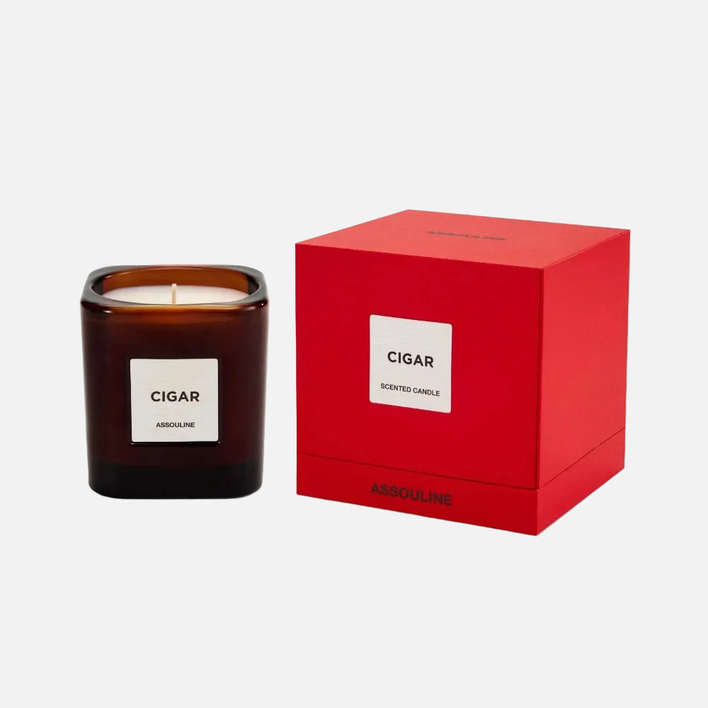 Library Cigar Travel From Home Scented Candle