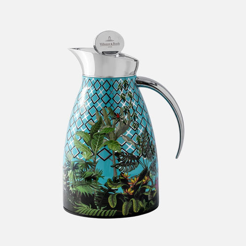 Amazonia 0.7L Thermos Silver Leaves Chrome for Home