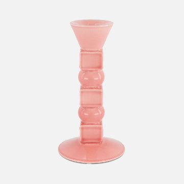Anna Candle Holder – Small Model in powder pink (rose poudre)