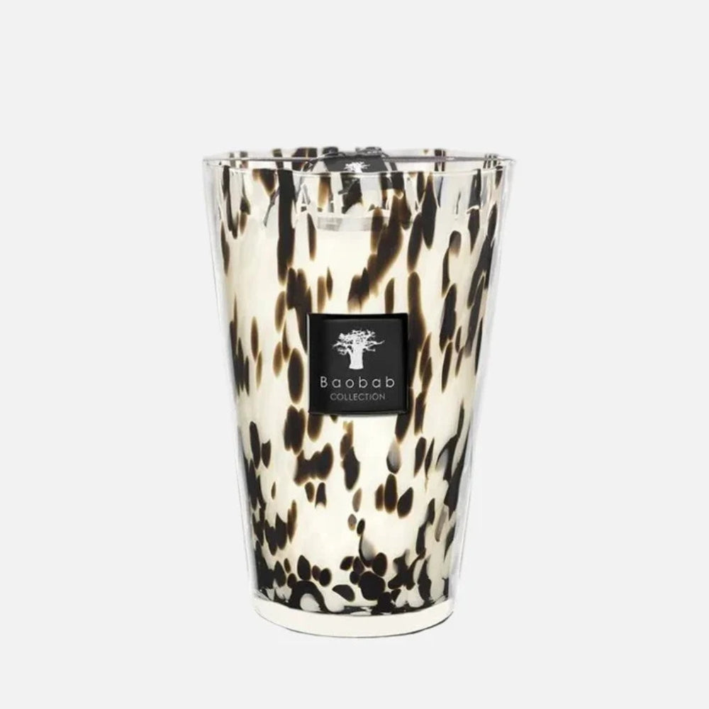 Baobab Black Pearls Scented Candle – Max 35