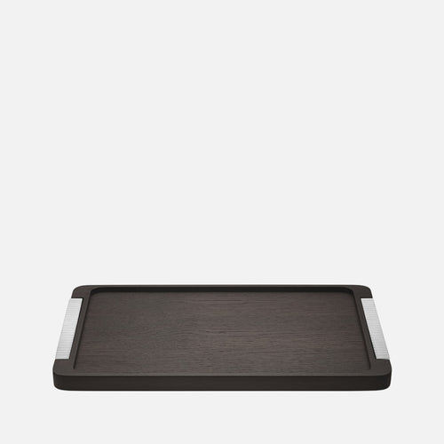 Bernadotte Tray Wood & Stainless Steel