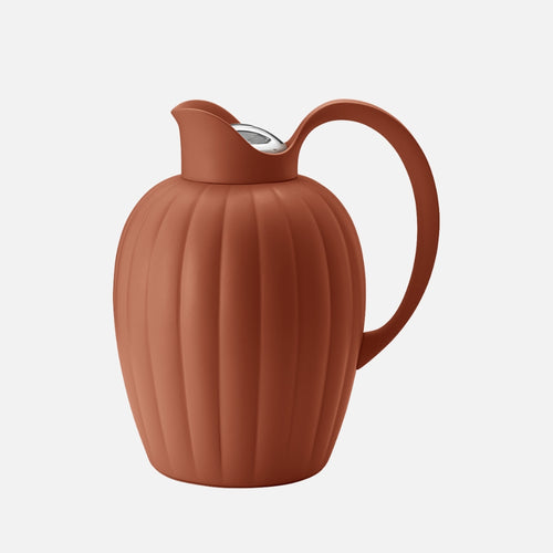 Bernadotte Vacuum Jug, Terracotta, 1L