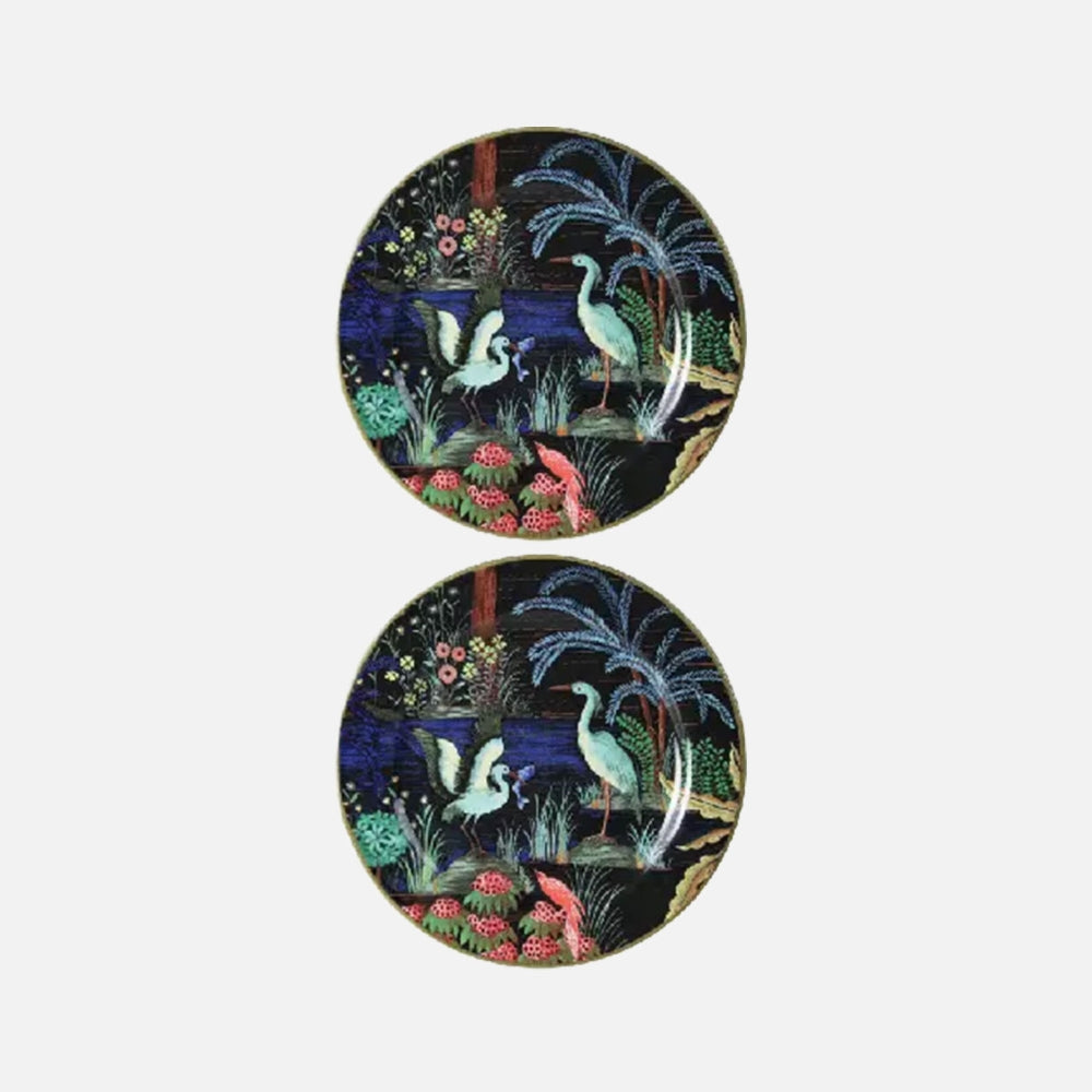 Set of 2 Mignardise Plates - The Palace Garden ( Ø 12,8 cm )