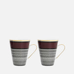 Burgundy Mug Set of 2 – 40cl