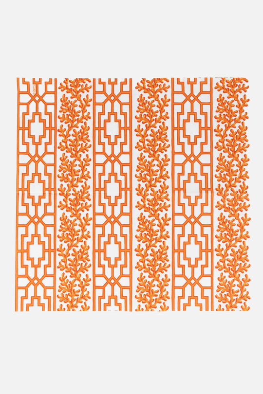 Coral &amp; Trellis Luncheon Napkins
