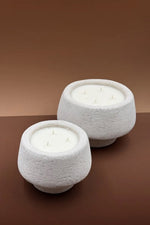 Bougie Travertin – Taille  ( L )