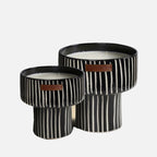 Zebra Bowl Scented Candle ( L )