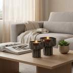 Candle Holder - Zebre  (M )