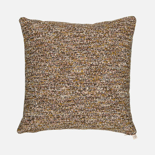 Carino Brown & Green Tweed Effect Cushion (45 x 45 cm)