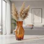 Glass Folds Vase -(Small)
