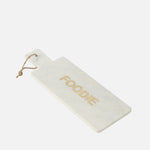 Marble Rectangle Cheese Board – White Serving Board