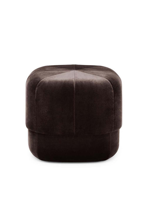 Circus Pouf Small, Coffee