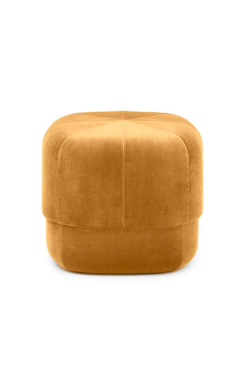 Circus Pouf Small, Yellow