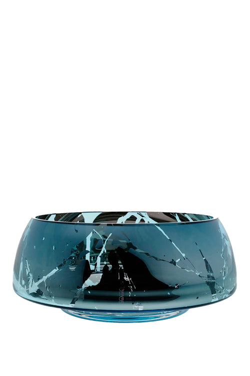 Deco Jazz Splashed Bowl, 32cm, Teal Deco Jazz Splashed Bowl, 32cm, Teal Maison7