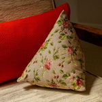 Divino Pyramid Cushion in Marie-Antoinette Floral Tapestry Fabric