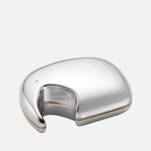Elephant Keepsake Box Stainless Steel & Silicone Yellow
