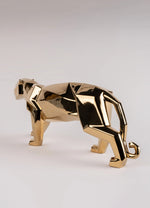Panther Sculpture Golden