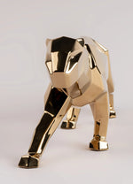 Panther Sculpture Golden