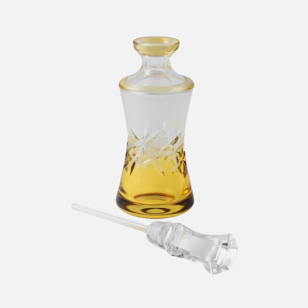 Hoarfrost Crystal Perfume Bottle 90ml – Amber