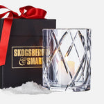 Hurricane Crystal Lamp Medium – Hand-Cut Candle Holder