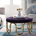 صينية جاك الصغيرة - أكريليك شفاف ونحاس